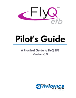 Flyq EFB Pilot's Guide V6.0