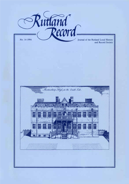 Rutland Record No. 14 1994
