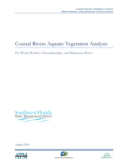 Coastal Rivers Aquatic Vegetation Analysis