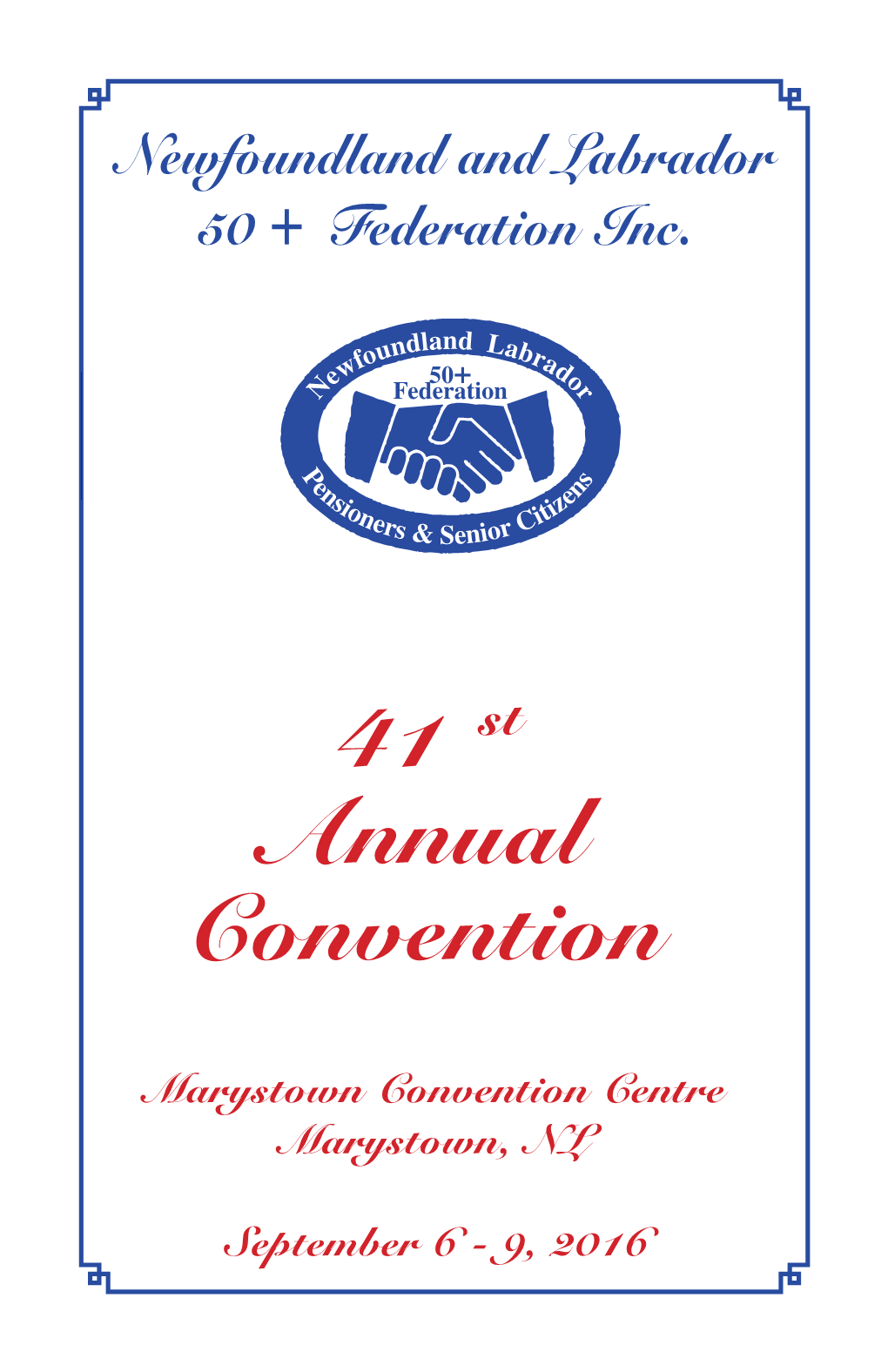 41 St Annual Convention