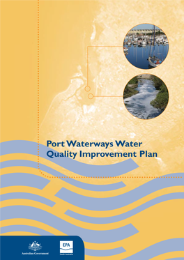 Port Waterways Water Quality Improvement Plan Port Waterways Water Quality Improvement Plan Port Waterways Water Quality Improvement Plan Author: Peter Pfennig