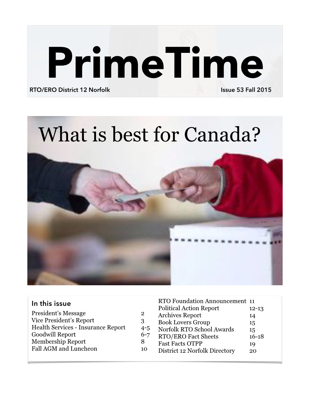 What Is Best for Canada?