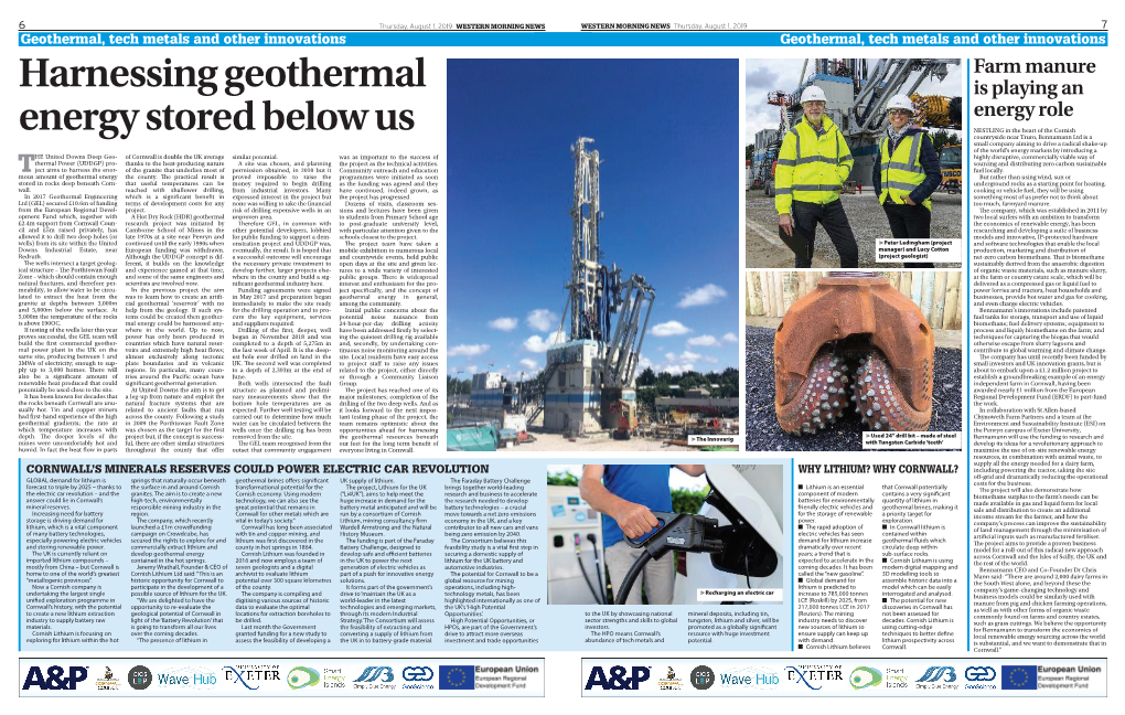 Harnessing Geothermal Energy Stored Below Us