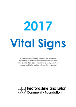 BLCF Vital Signs Full Report