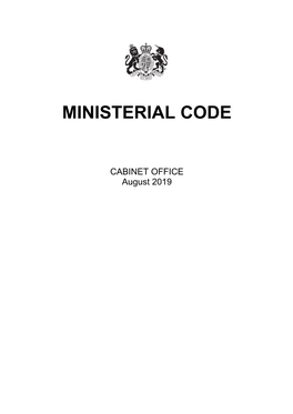 Ministerial Code