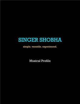 Musical Profile Musical Profile