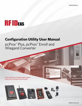 Configuration Utility User Manual Page99009010 | 1 Rev B11 Thank You!