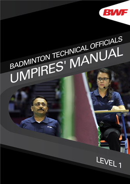 Umpires' Manual