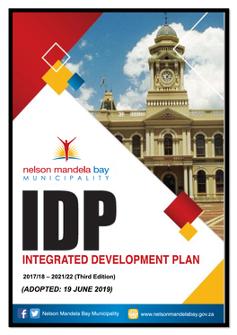 2019-2020 Integrated Development Plan (IDP) Adopted