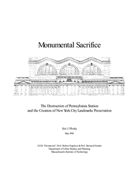 Monumental Sacrifice