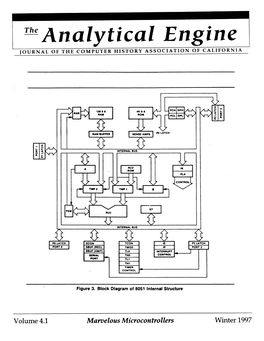 The Analytical Engine JOURNAL of the COMPUTER HISTORY ASSOCIATION of CALIFORNIA