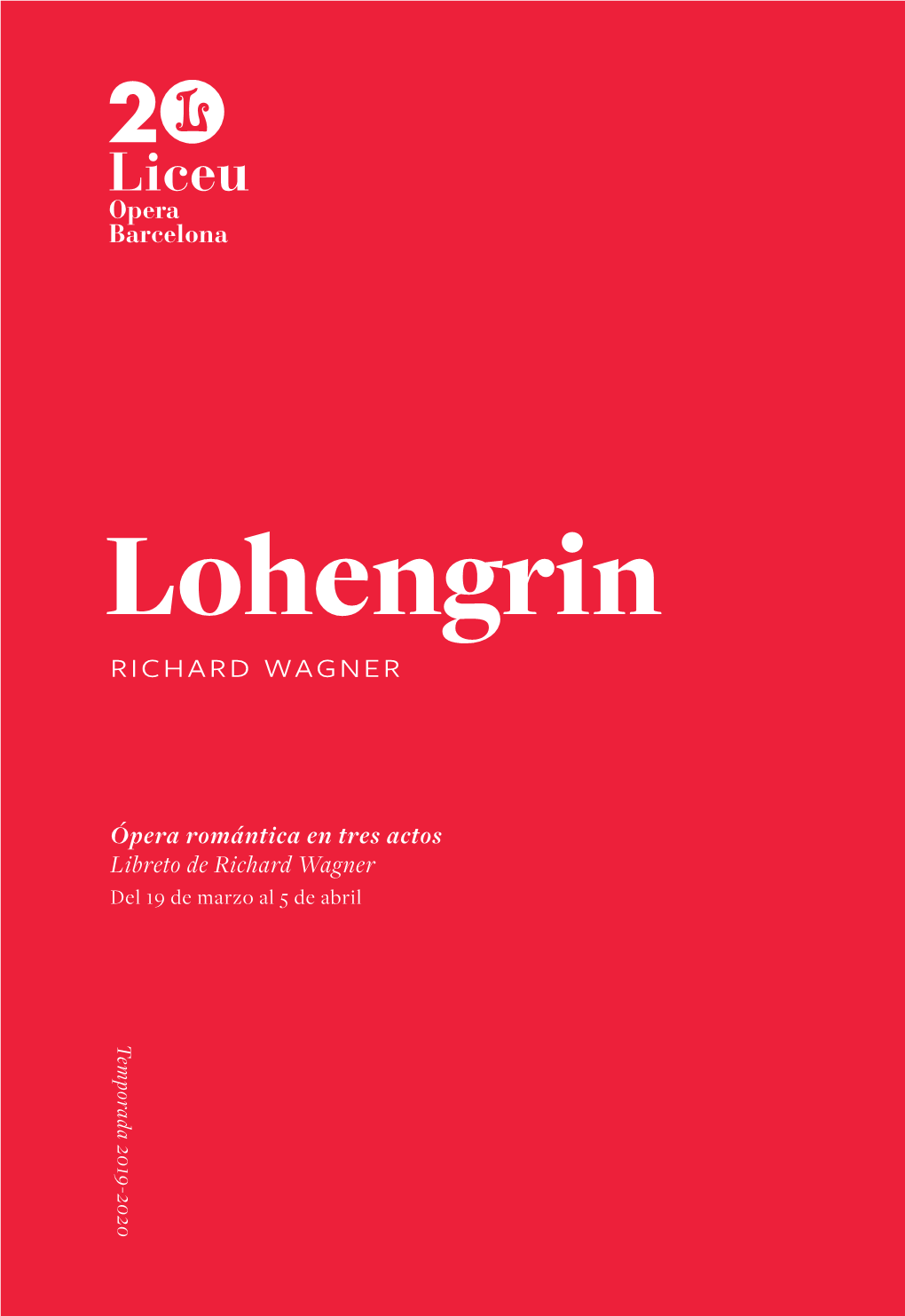 Lohengrin RICHARD WAGNER