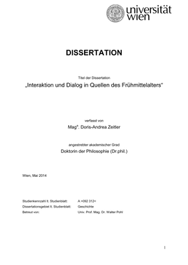 Dissertation