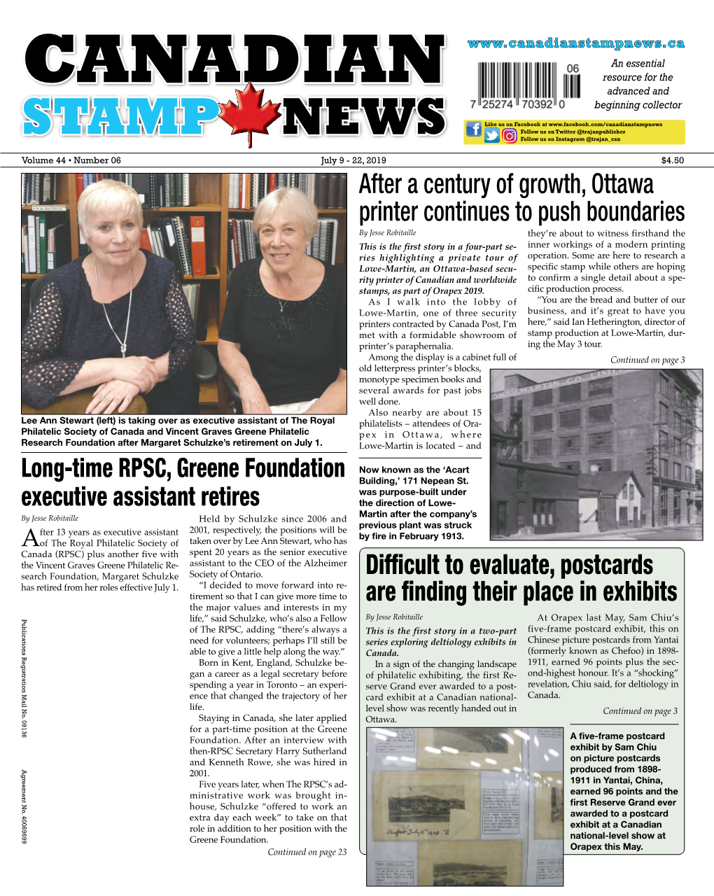 Stamp News Canadian