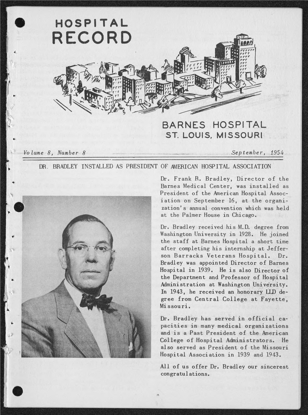 Barnes Hospital Record