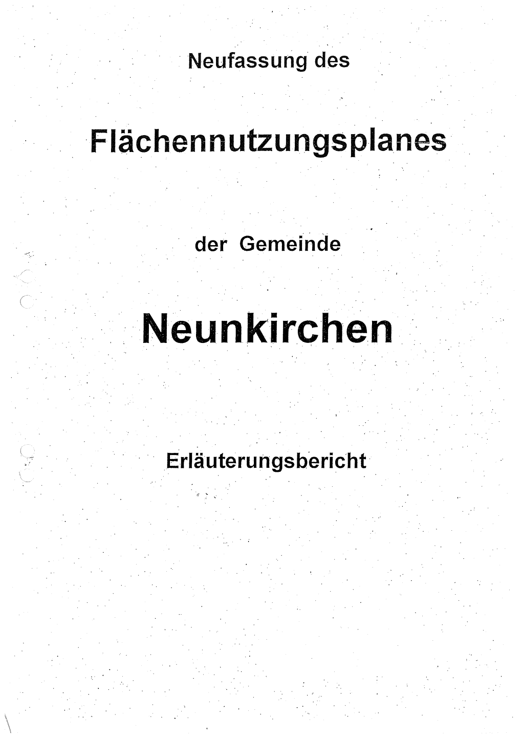 Gemeinde Neunkirchen Aufgeste[Lt