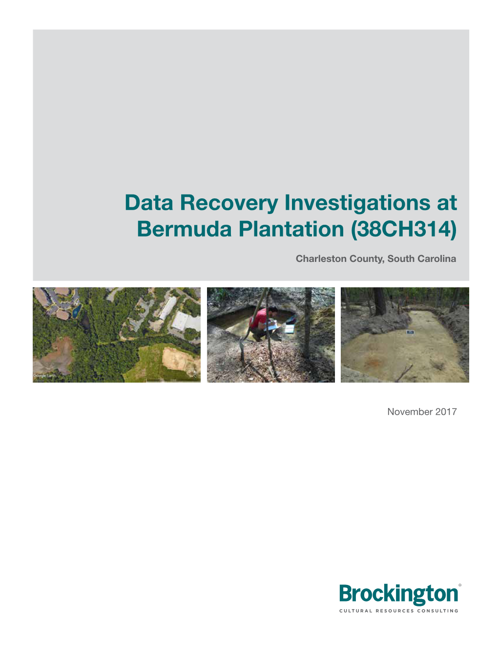 Data Recovery Investigations at Bermuda Plantation (38CH314)