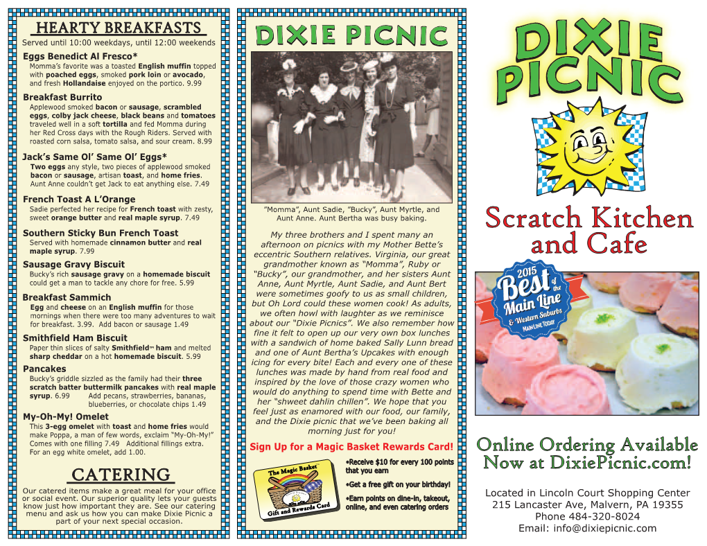 Dixie-Picnic-Menu