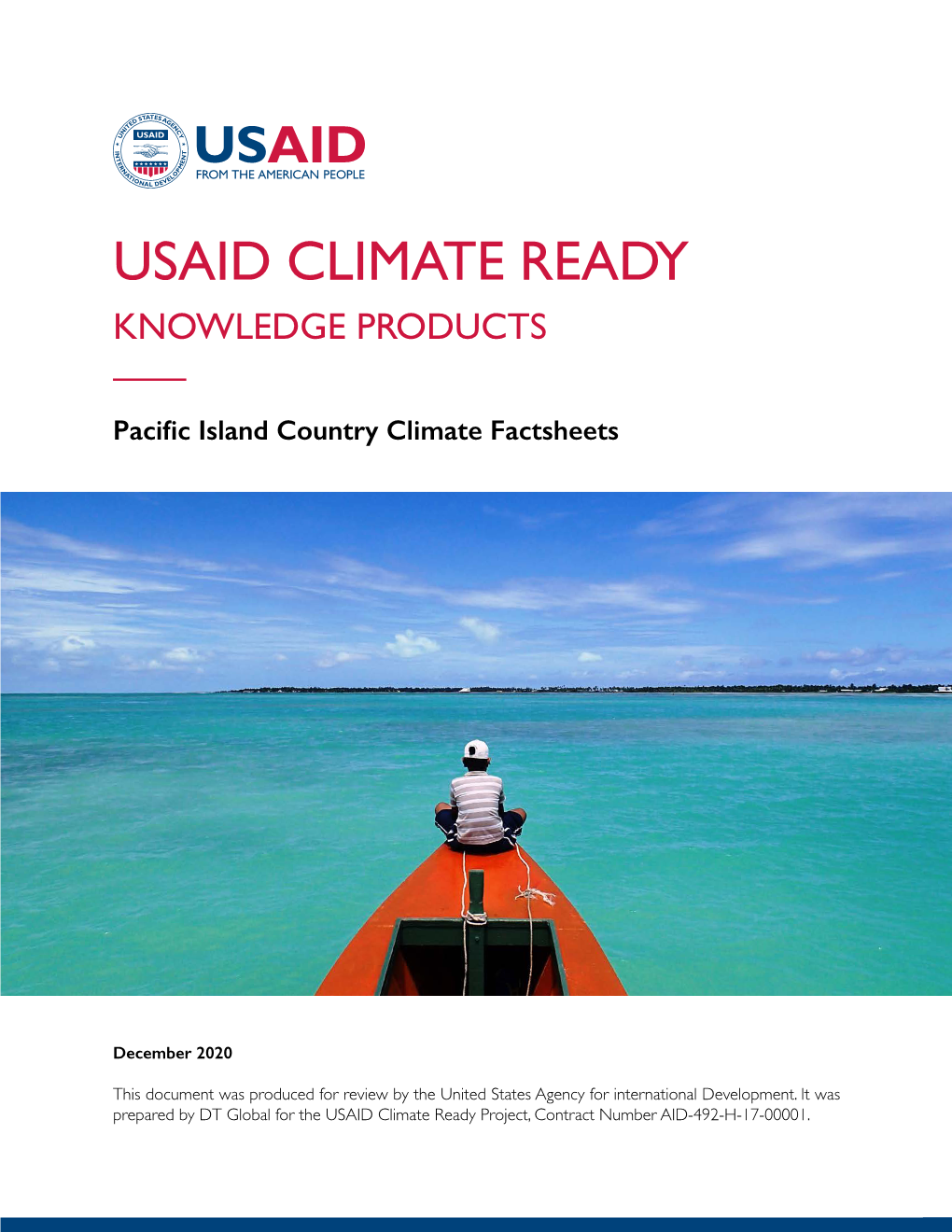 Usaid Climate Ready Knowledge Products