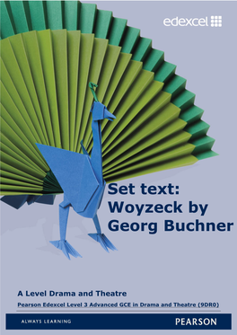 Set Text: Woyzeck by Georg Buchner
