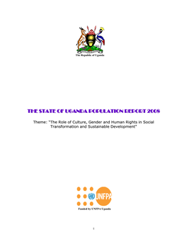 The State of Uganda Population Report 2008