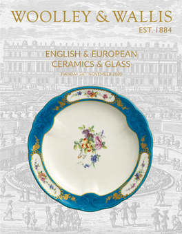 English & European Ceramics & Glass