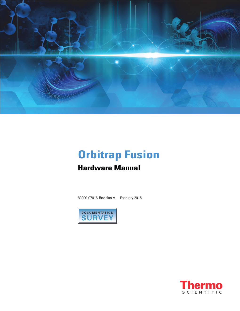 Orbitrap Fusion Hardware Manual Version A