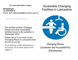 Change Places in Lancashire