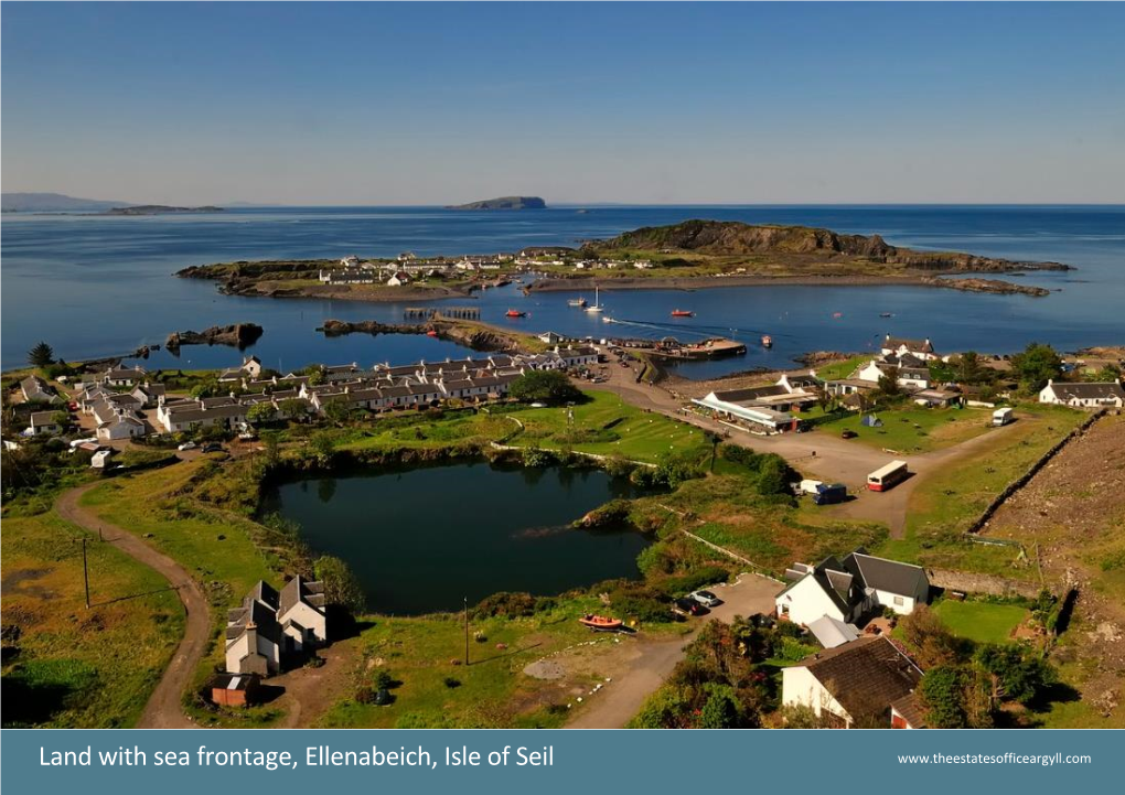 Land with Sea Frontage, Ellenabeich, Isle of Seil