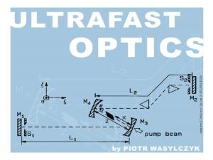 1. Ultrafast Optics Introduction