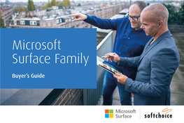 Microsoft Surface Fami Microsoft Surface Family