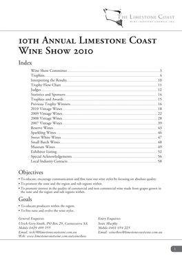 LC Wine Show (Results)FINAL