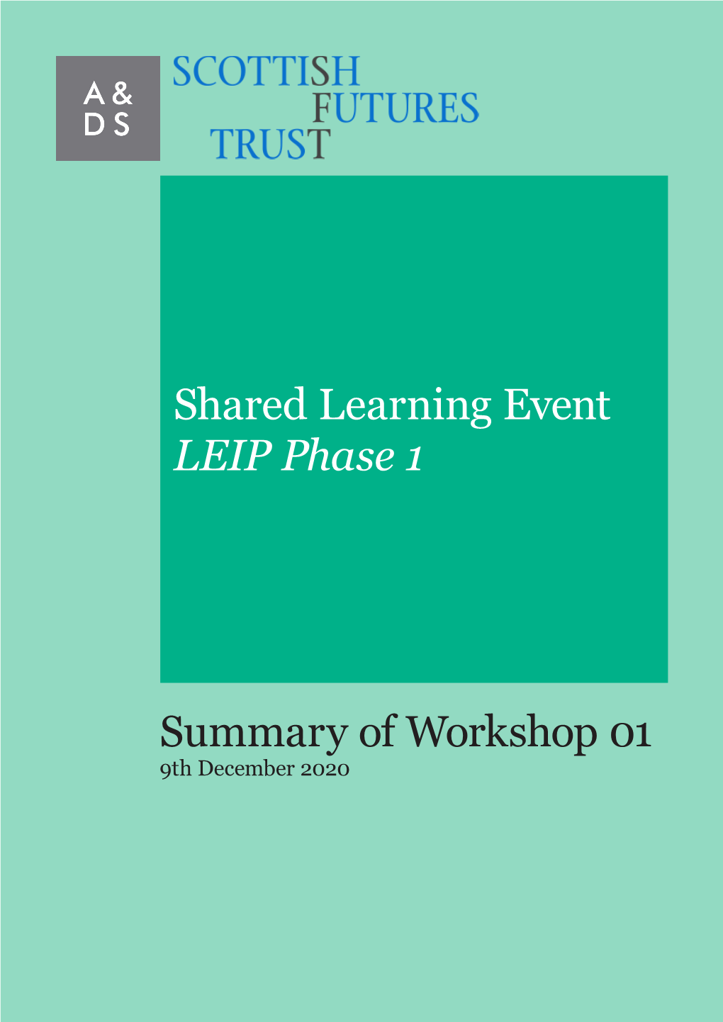 Shared Learning Event Report2020