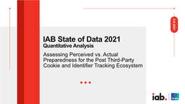 IAB State of Data 2021