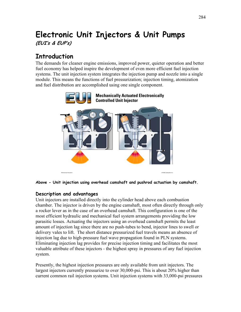 Electronic Unit Injectors & Unit Pumps