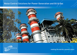 Noise Control Solutions for Power Generation and Oil &