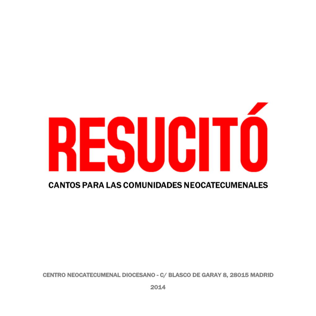 RESUCITÓ XX Edición En Español