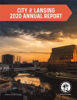 CITY of LANSING 2020 ANNUAL REPORT