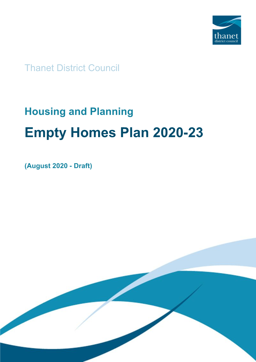 Empty Homes Plan 2020-23