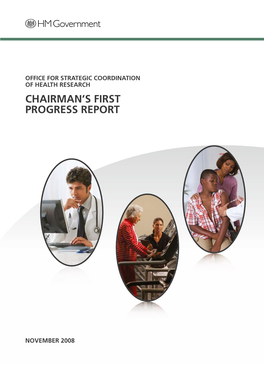 Chairman's First Progress Report
