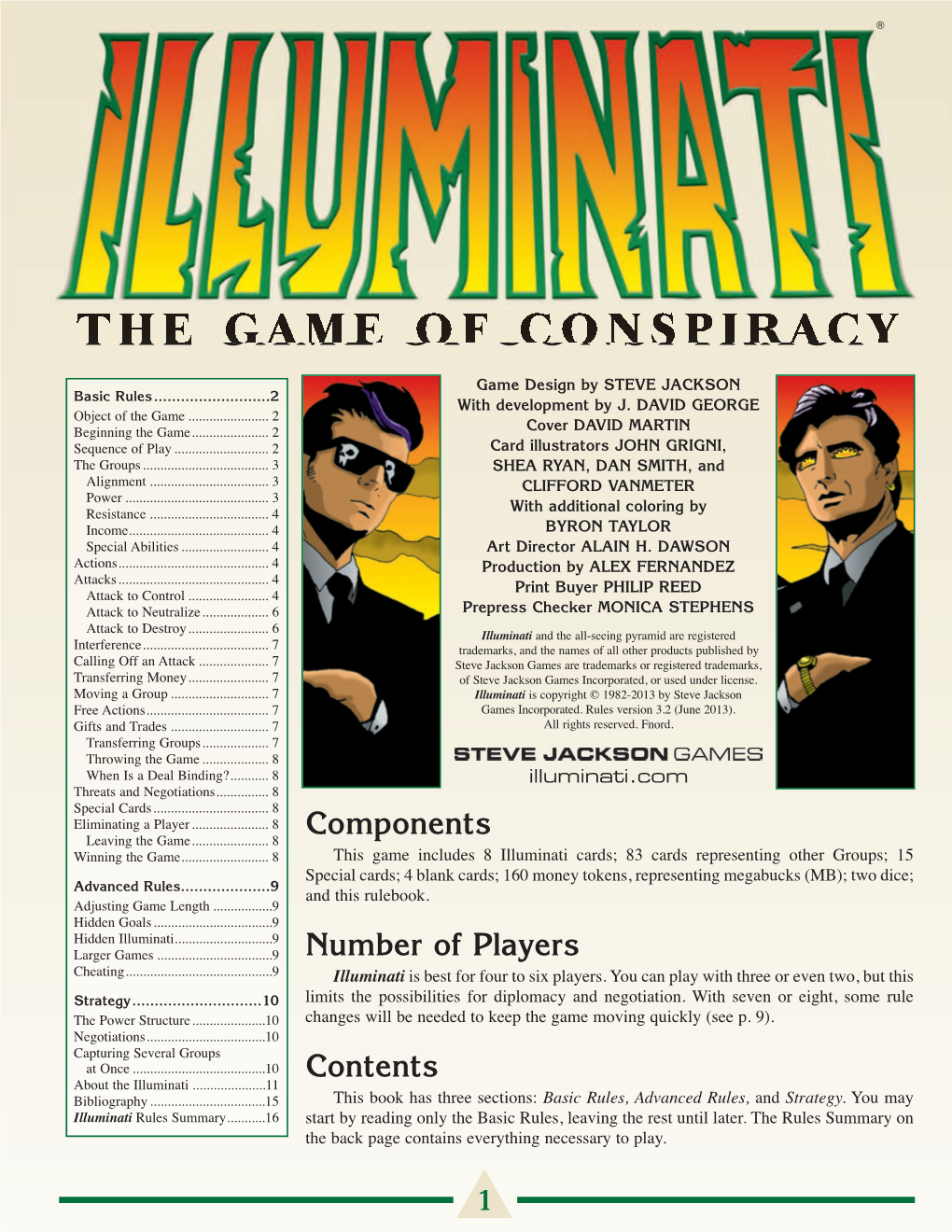 The Game of Conspiracy