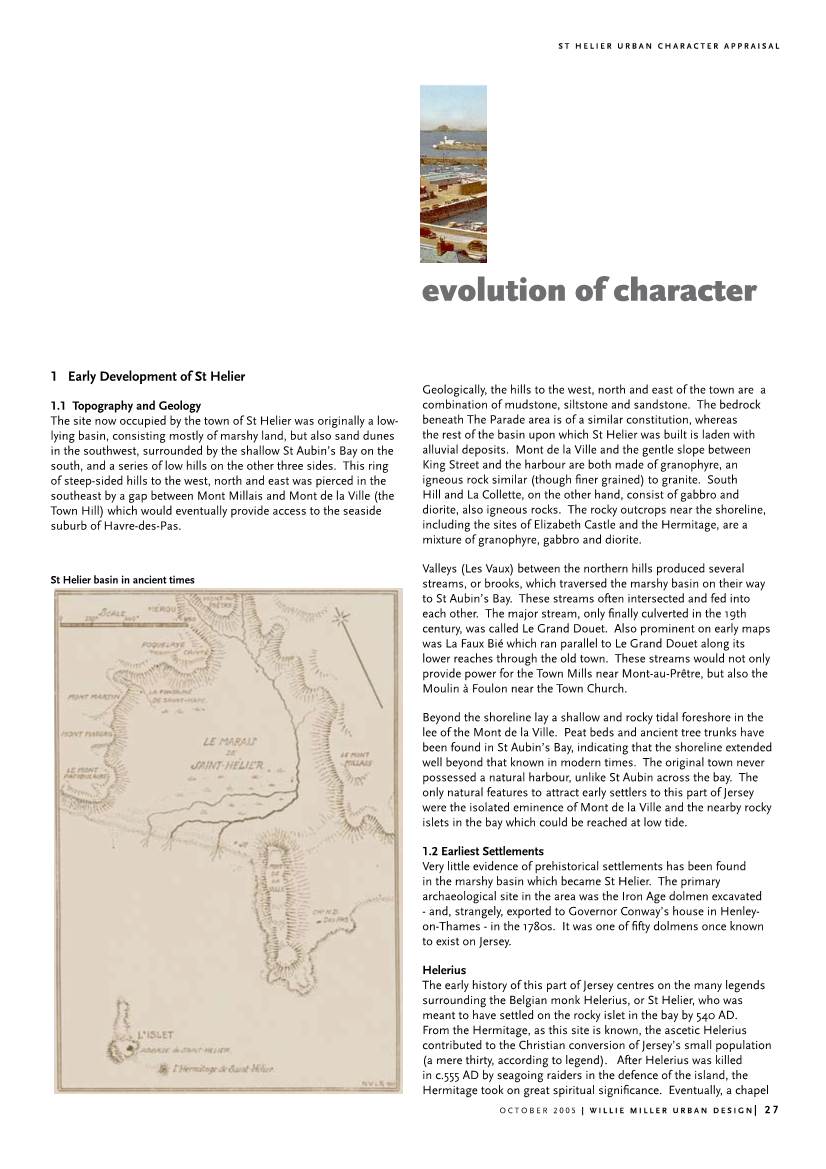 Evolution of Character: St Helier Urban Character Appraisal