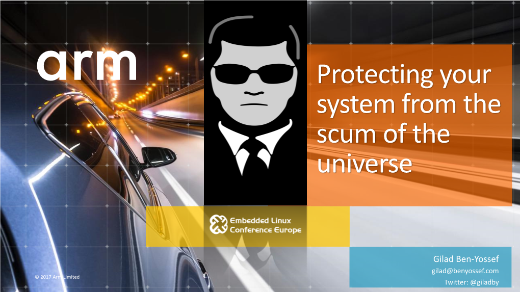 Protecting Your System from the Scum of the Universe