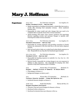 Mary J. Hoffman