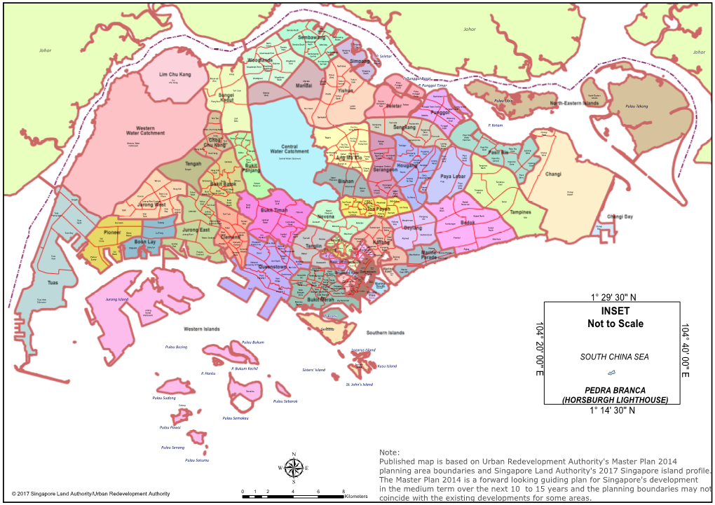 Map Of Planning Areas/Subzones In Singapore - DocsLib