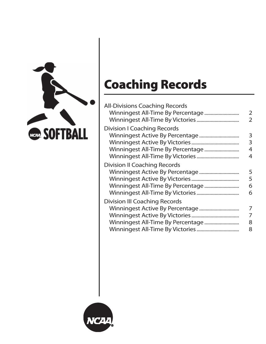 Coaching Records