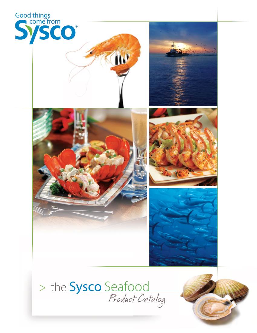 The Sysco Seafood Product Catalog