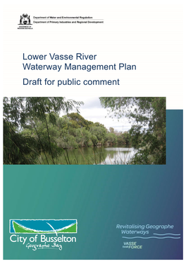 Lower Vasse River Waterway Management Plan Draft for Public Comment