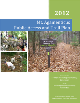 Mt. Agamenticus Public Access and Trail Plan