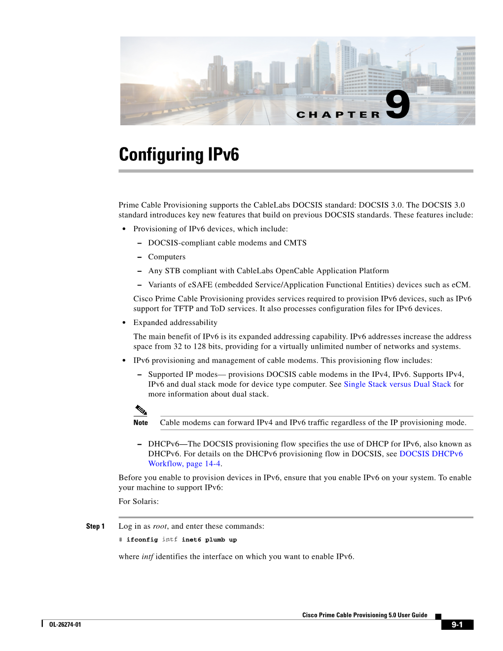 Configuring Ipv6